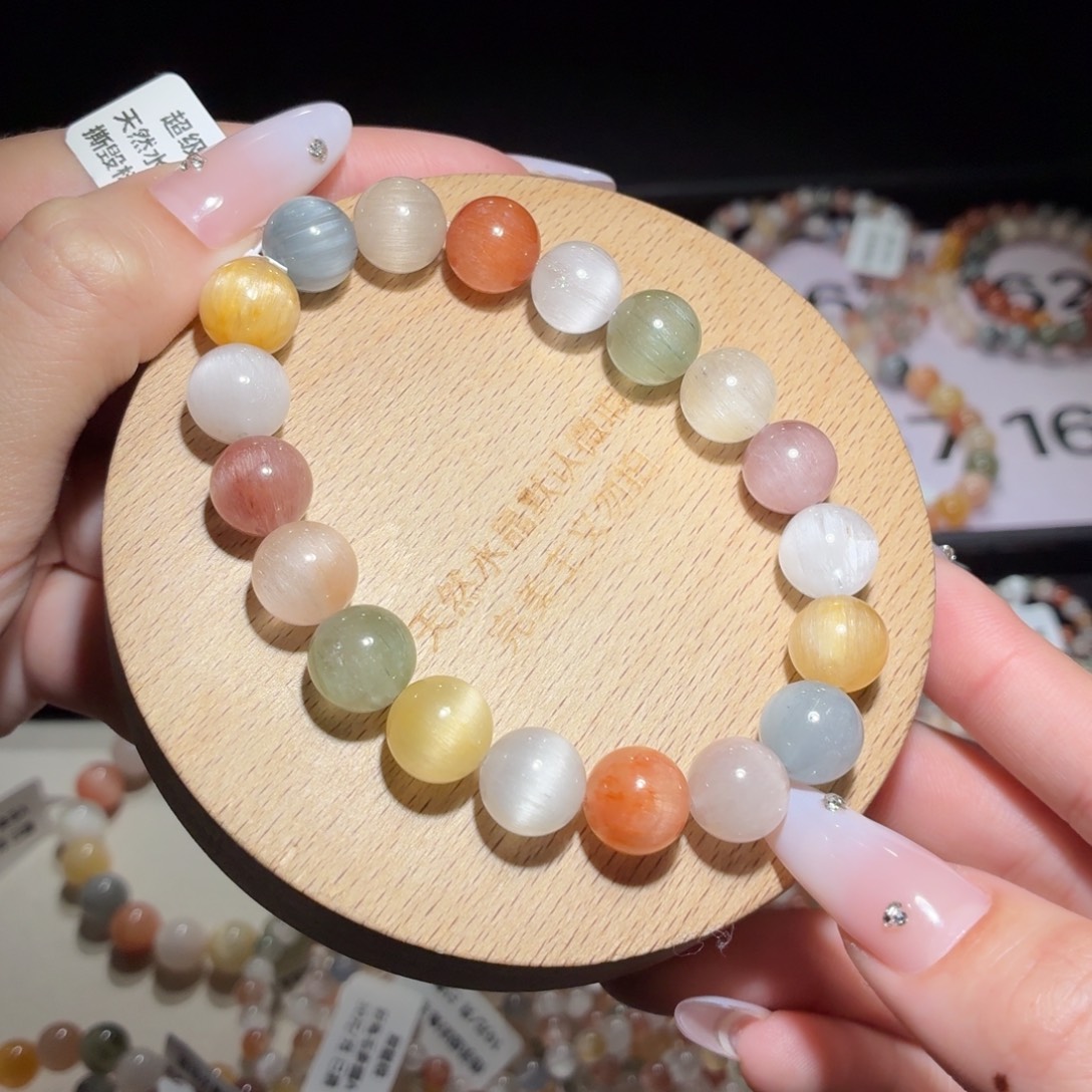 水晶未镶嵌手链168号多样性发一DD 10+