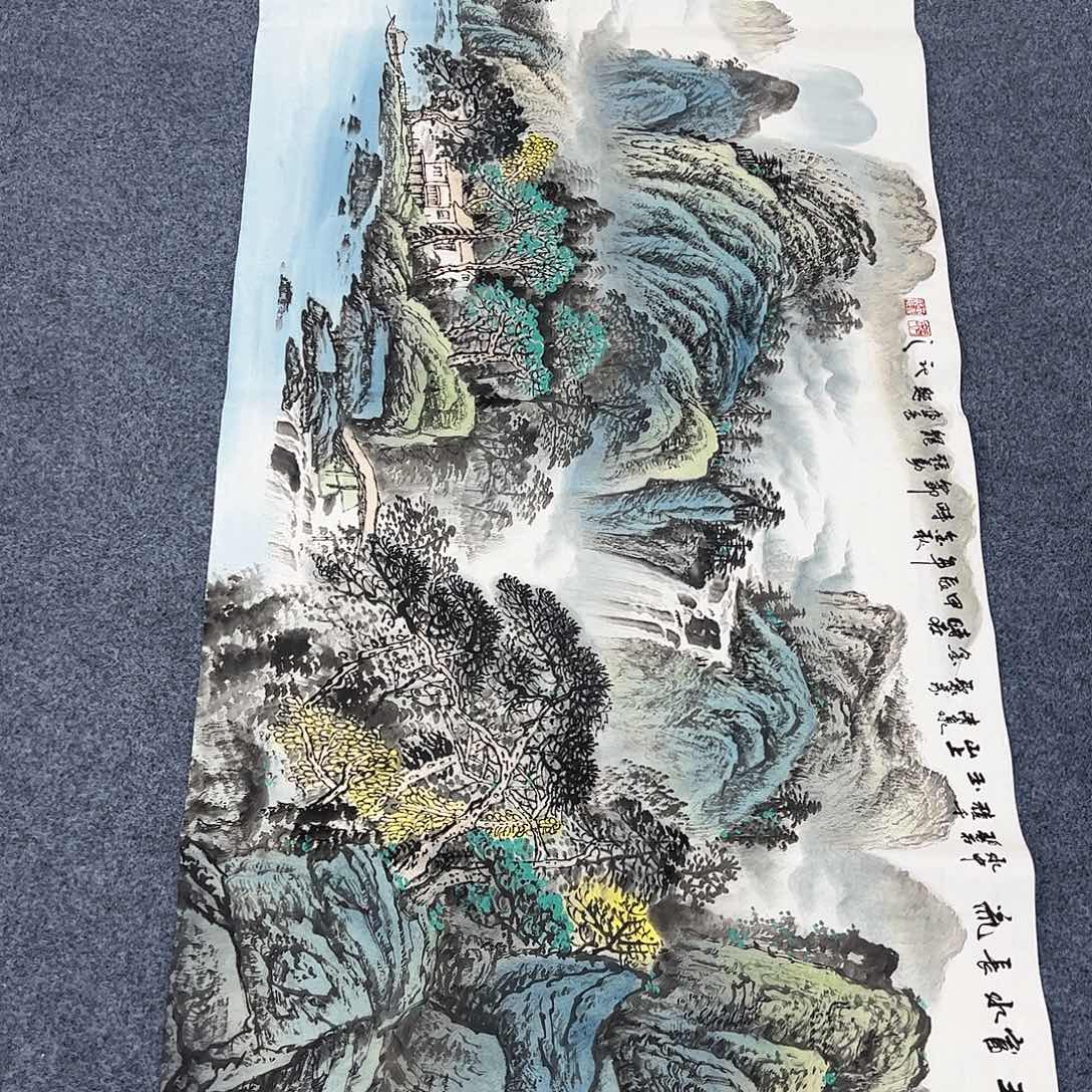 国画国画作品宣纸纯手绘