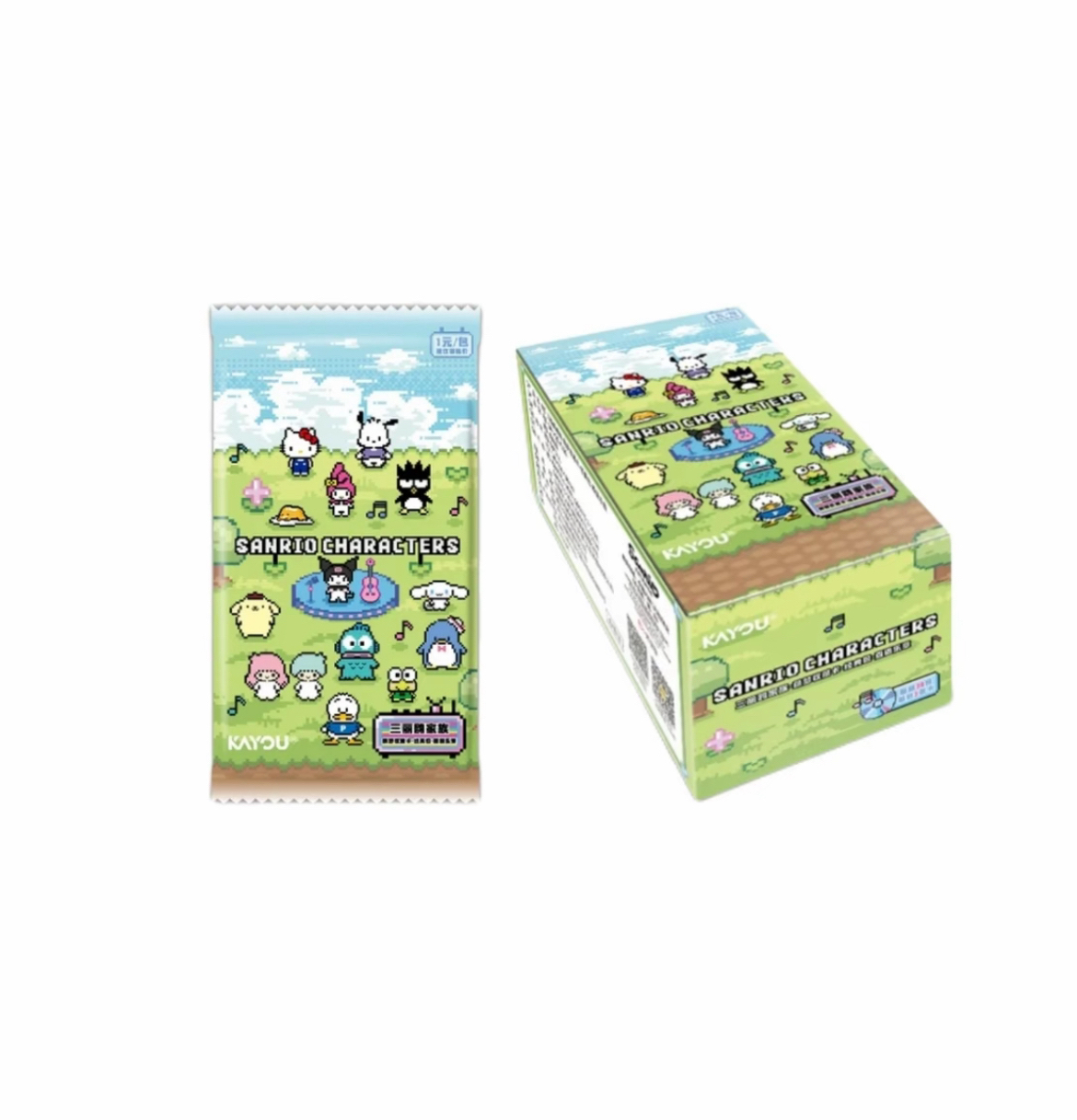 卡游【新品FUFU】三丽鸥森语乐章-收藏盲盒卡牌【默认代拆】