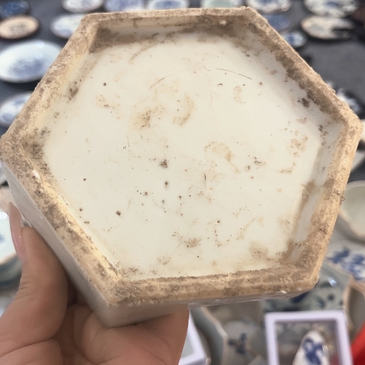 瓷片瓷片茶托喝茶非常不错