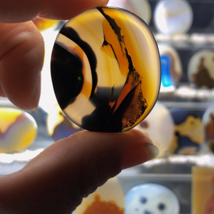 合金玛瑙/玉髓珠宝奇石50