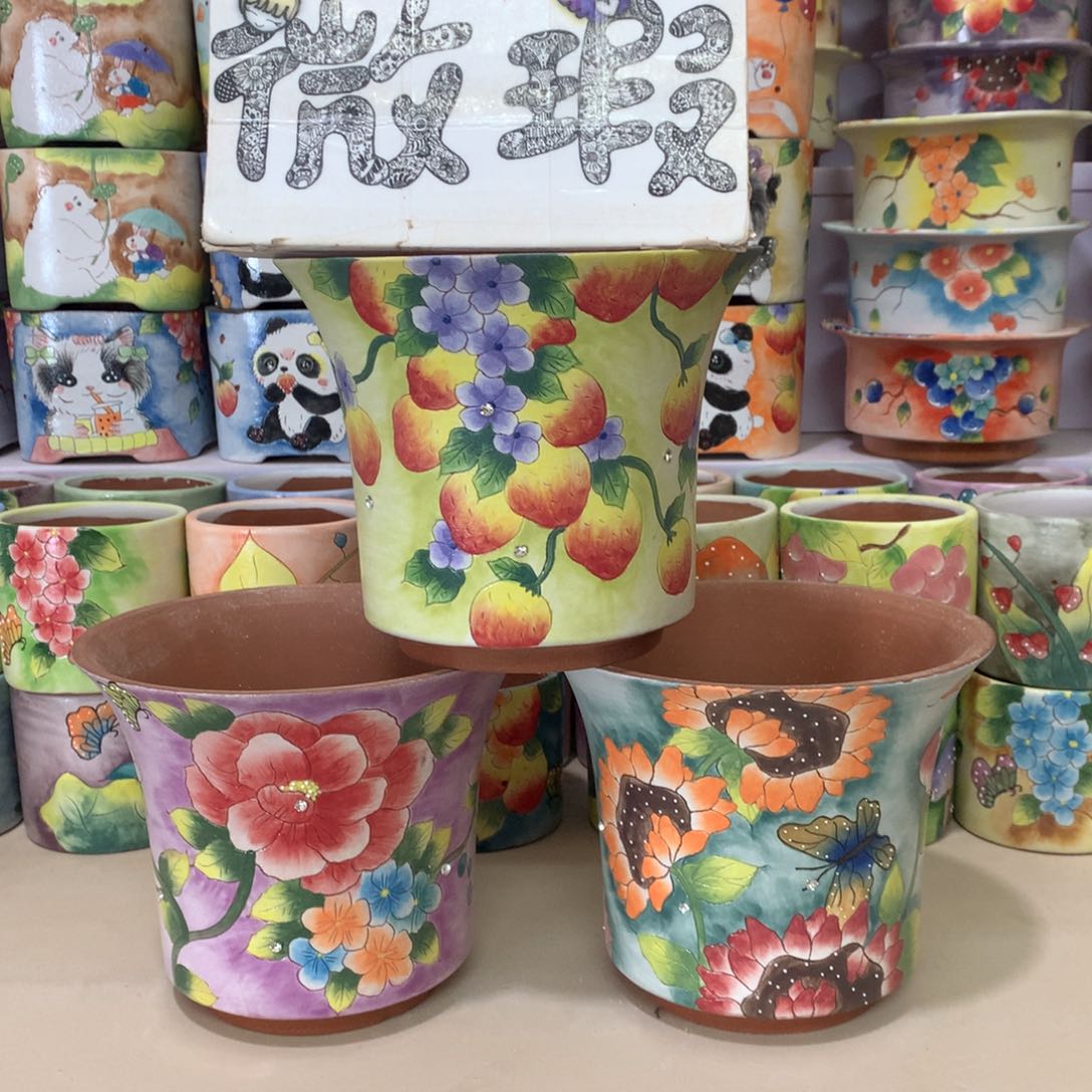 瑕疵福利花盆手工