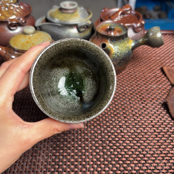 紫砂茶杯玉化小杯80 C