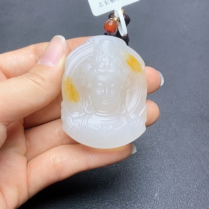 和田玉挂件未镶嵌N