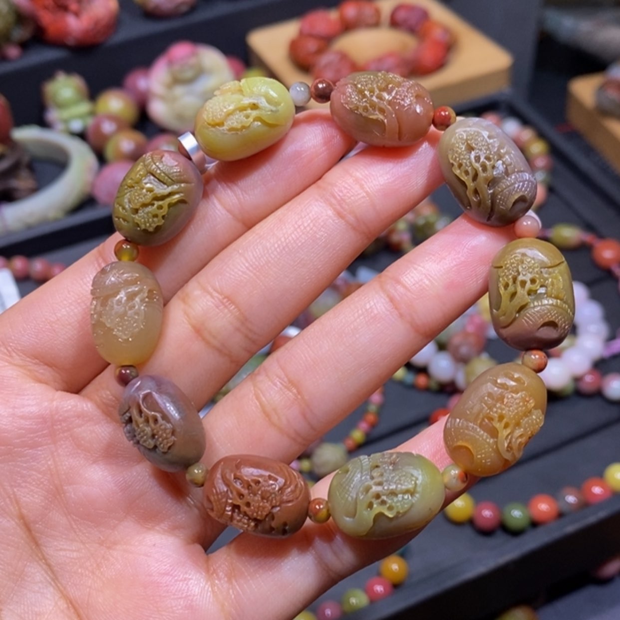 【闪购商品】未镶嵌手链玛瑙/玉髓盐源玛瑙