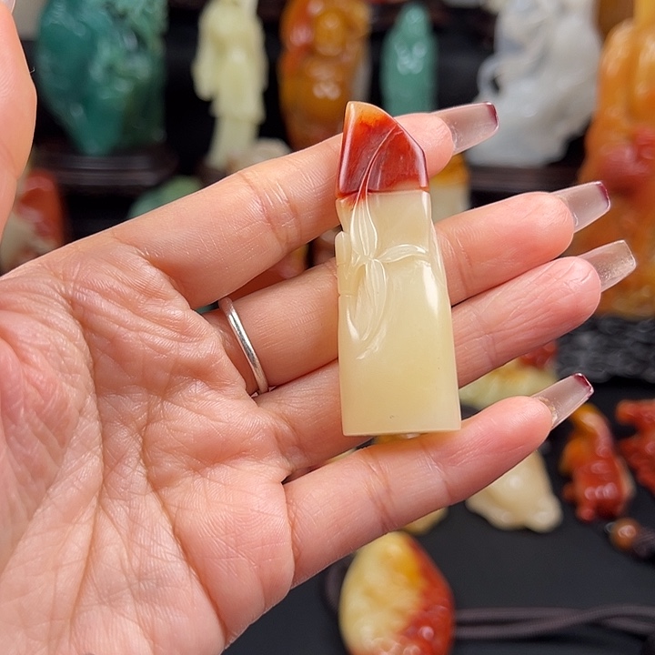 寿山石老性芙蓉石