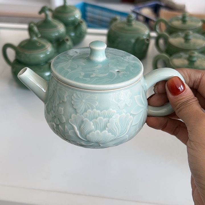 小米茶器龙泉青瓷