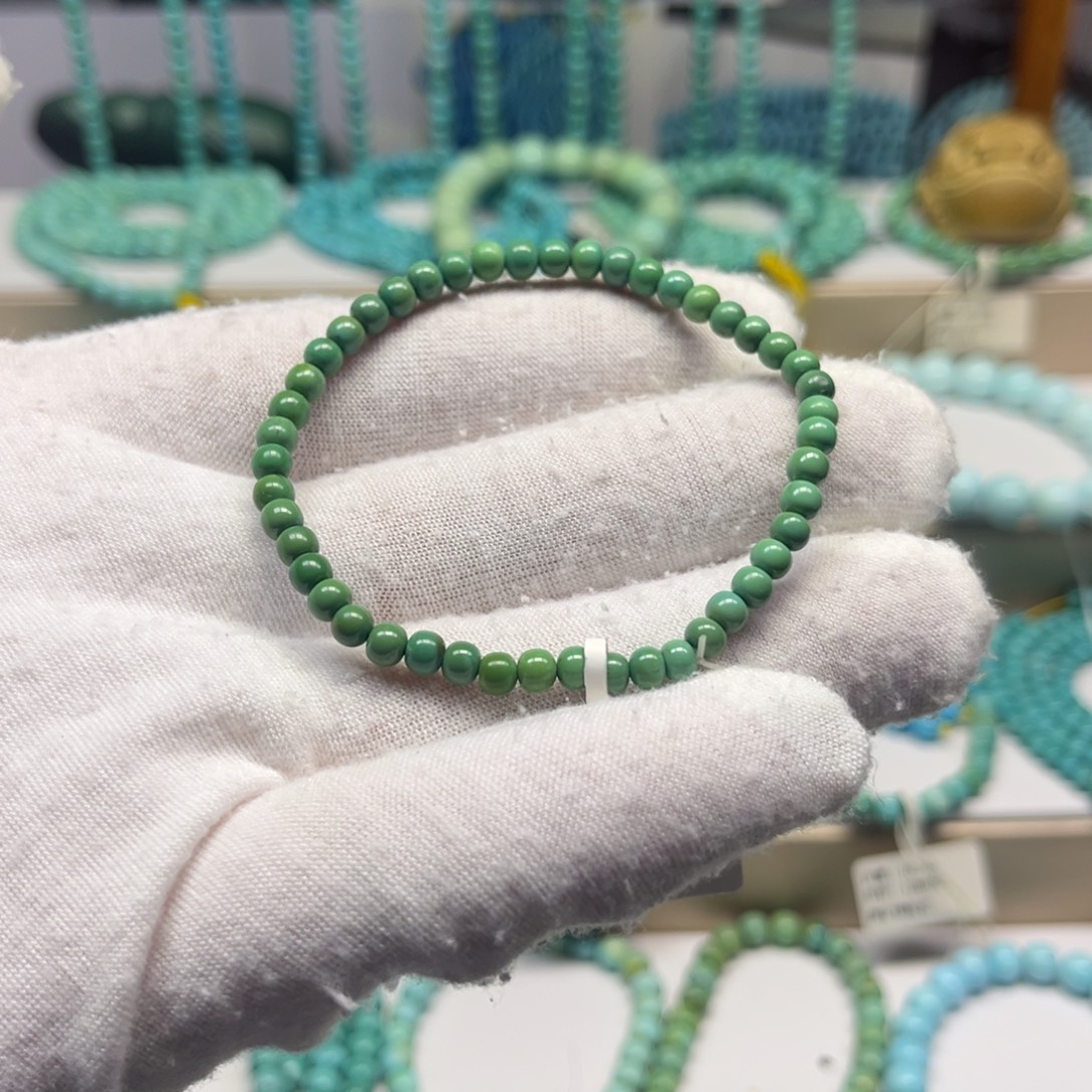 绿松石未镶嵌手链