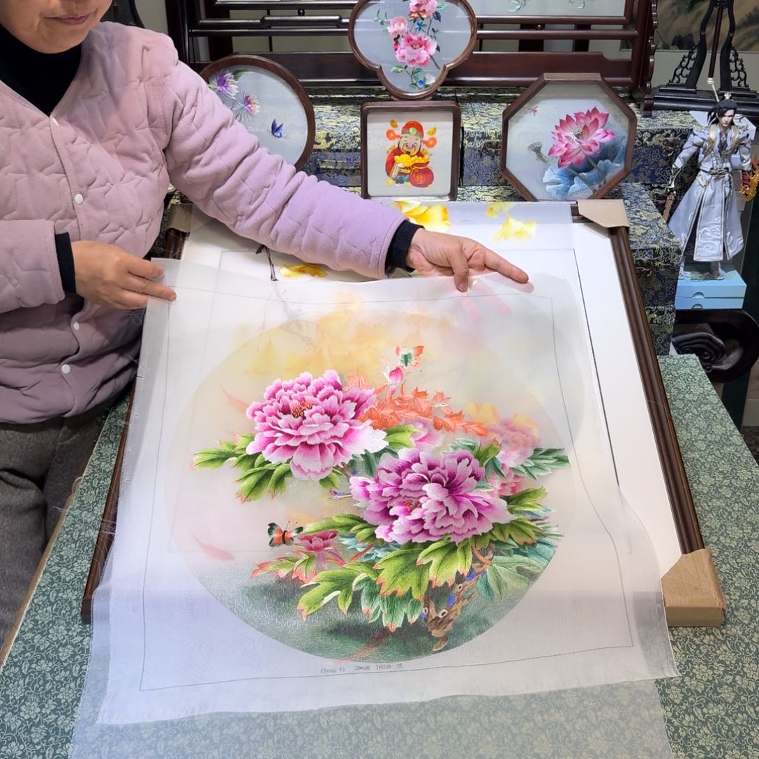 刺绣手工苏绣工艺