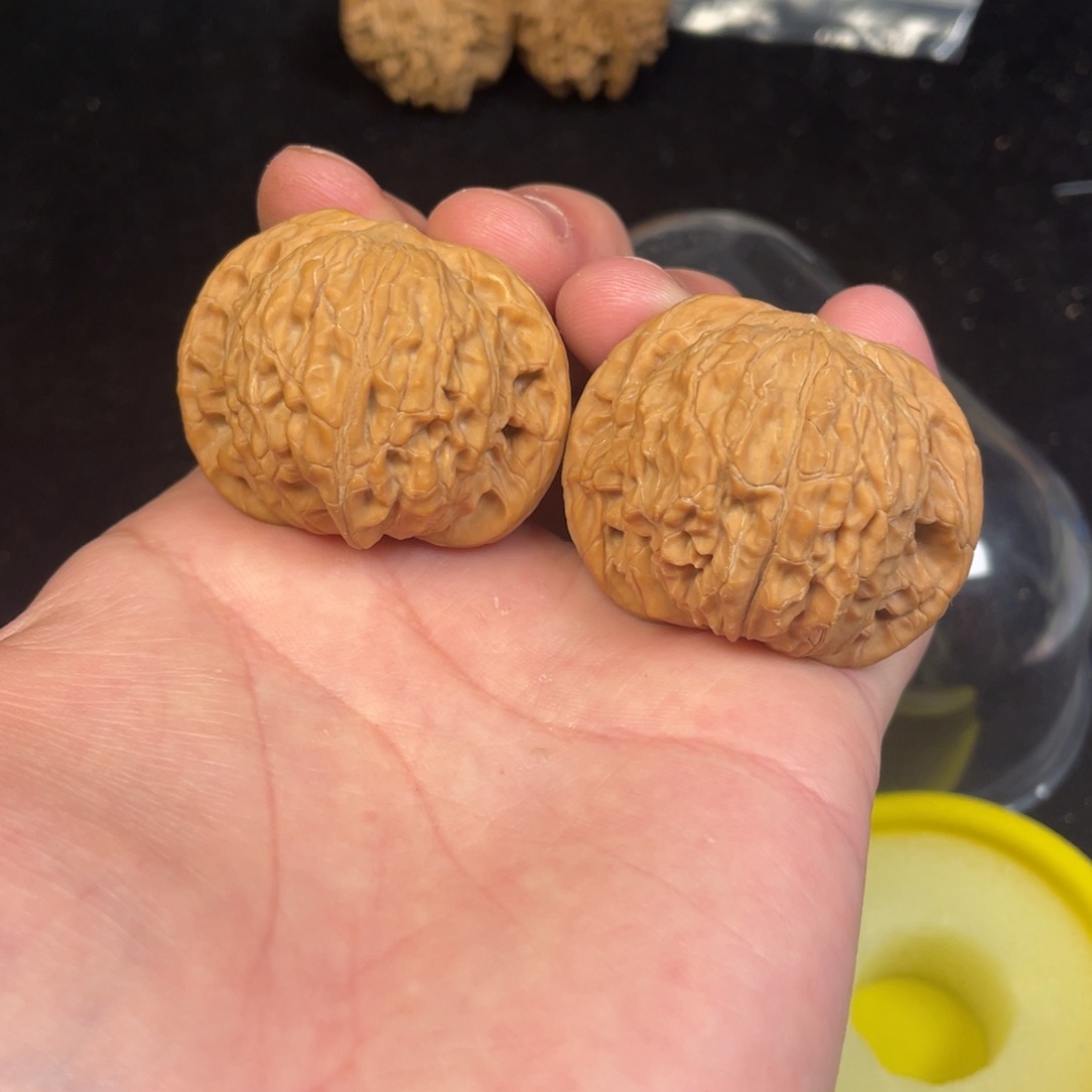 文玩核桃把件磨盘39