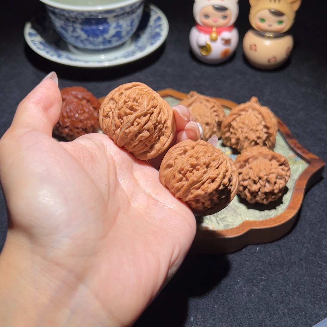 文玩核桃吊坠39+汉高楼