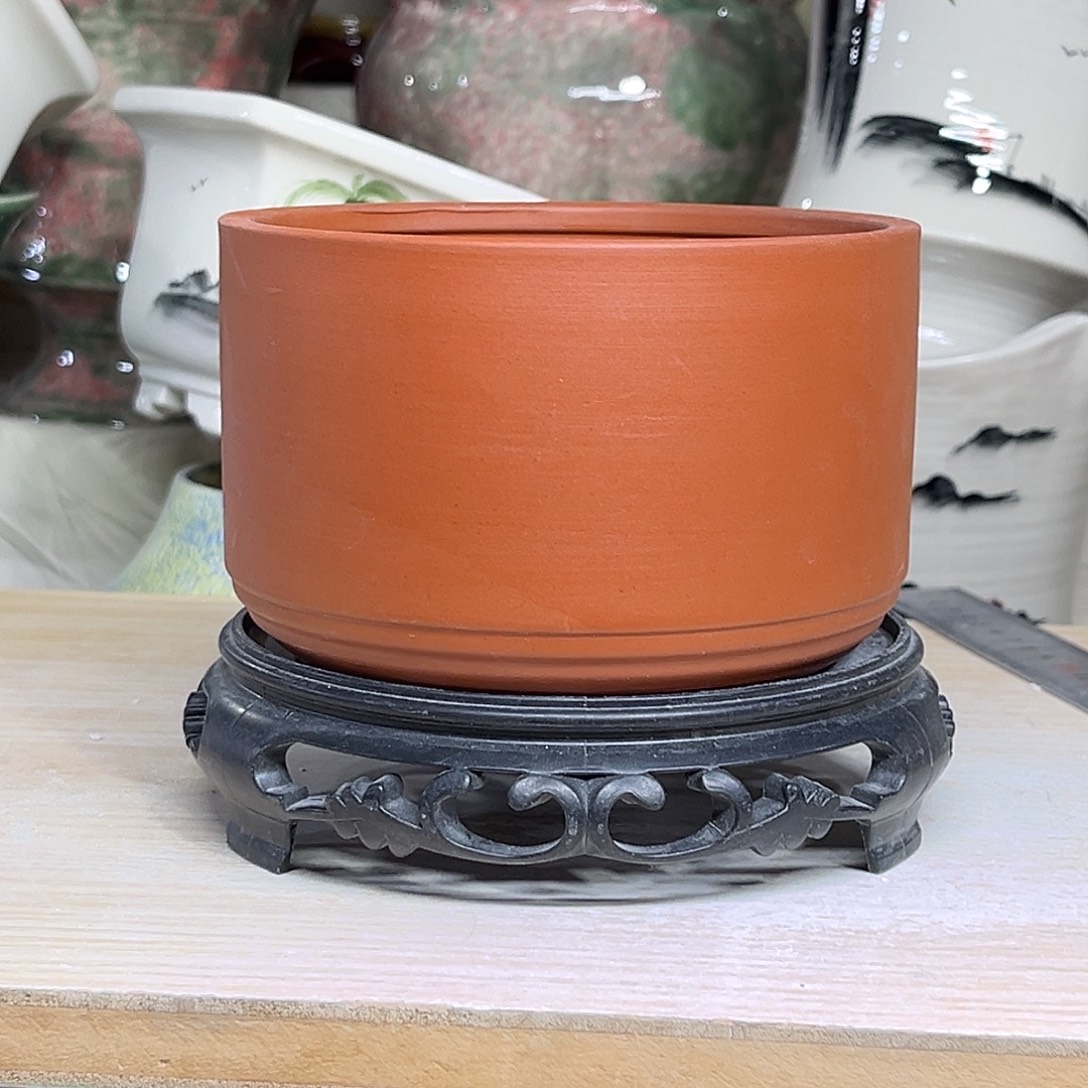 陶瓷绿植多肉微瑕花盆外口径：12*8