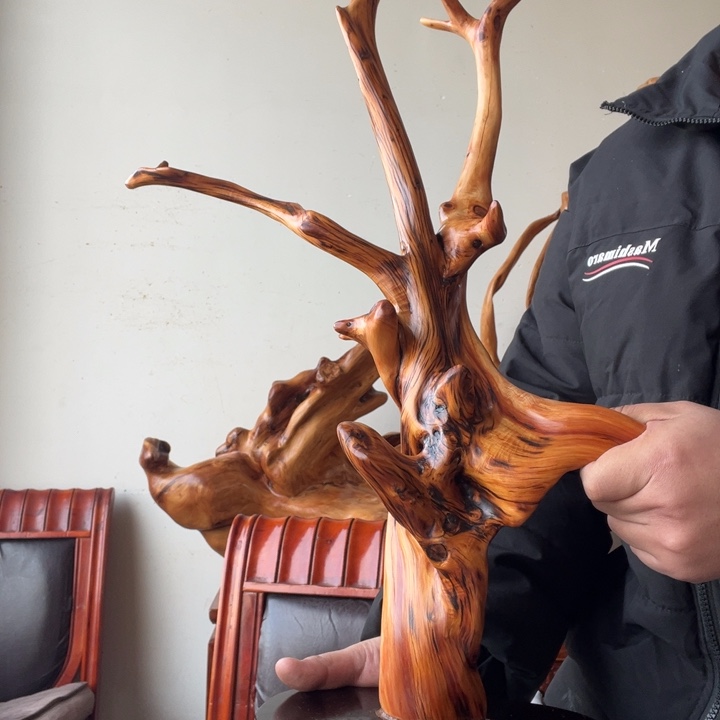 @***声柏木太行崖柏摆件上车