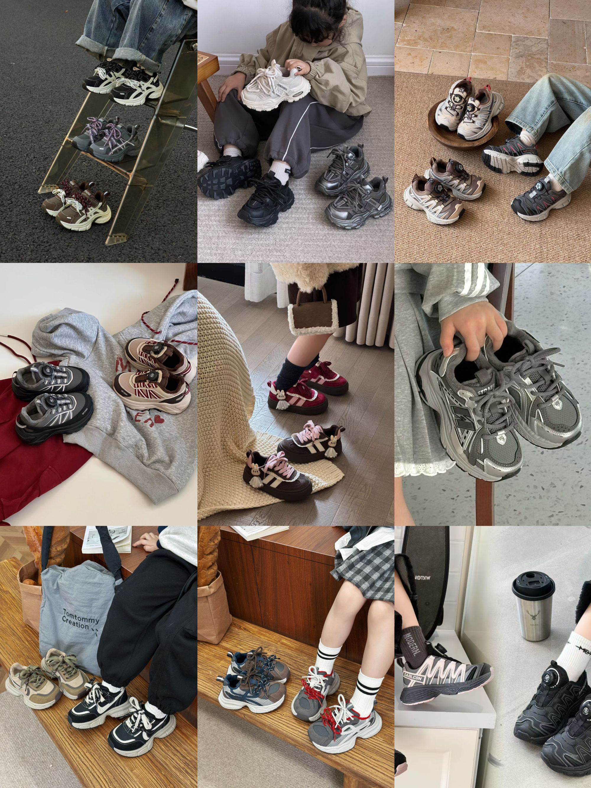 【201-230】儿童新款休闲鞋集合   百搭时尚潮款运动鞋