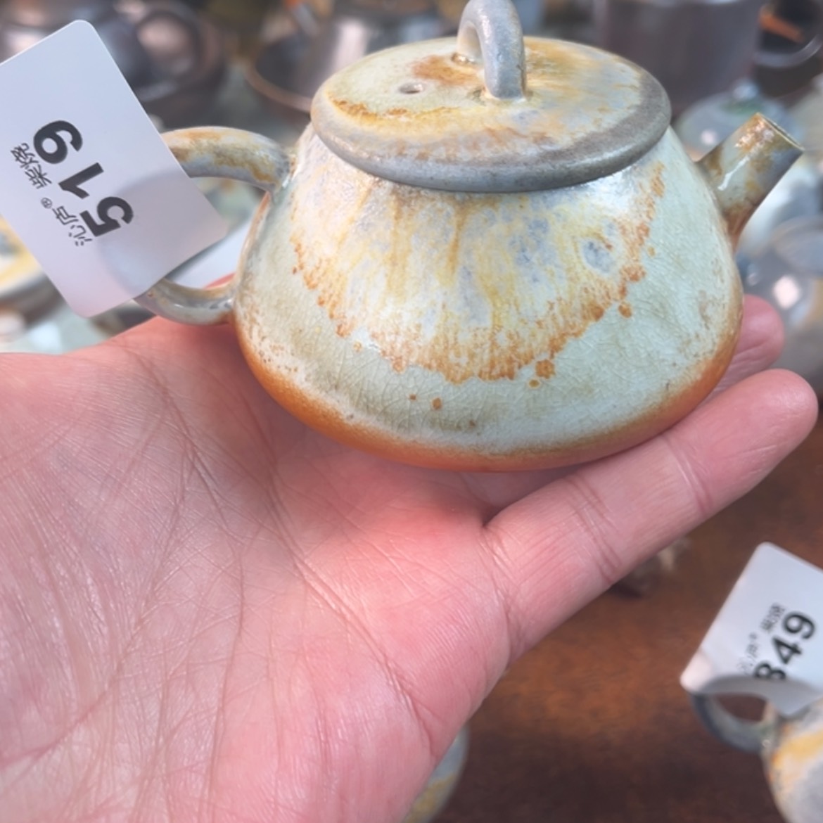 【闪购商品】绎*沁庐柴窑古法柴烧手工茶具