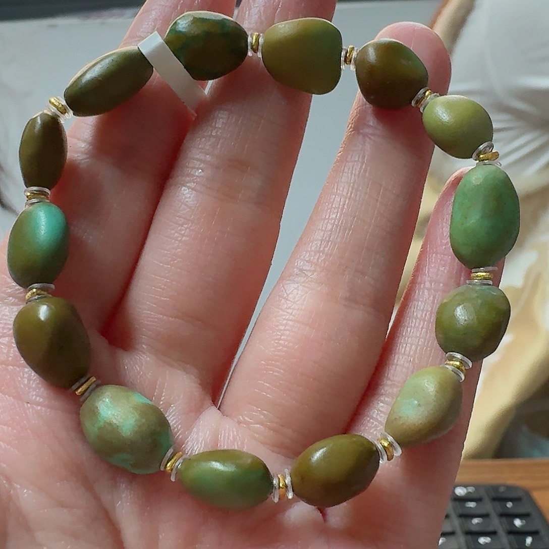 绿松石珠宝奇石未镶嵌