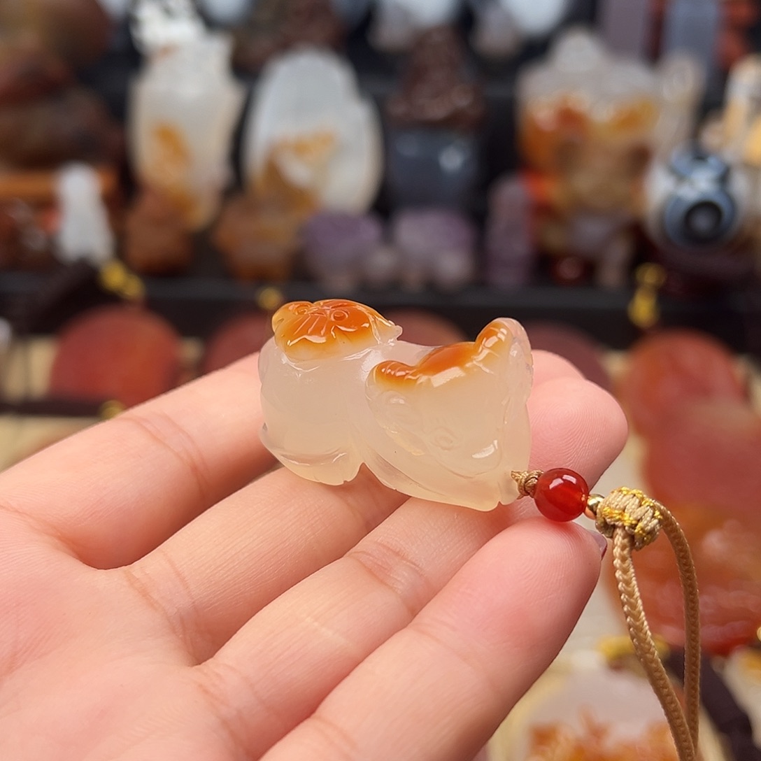 玛瑙/玉髓未镶嵌颈饰