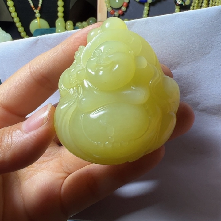 和田玉（黄玉）未镶嵌颈饰
