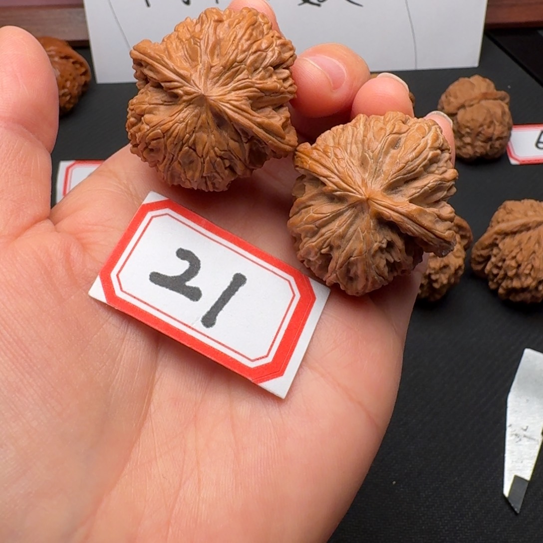 吊坠文玩核桃磨盘37尺