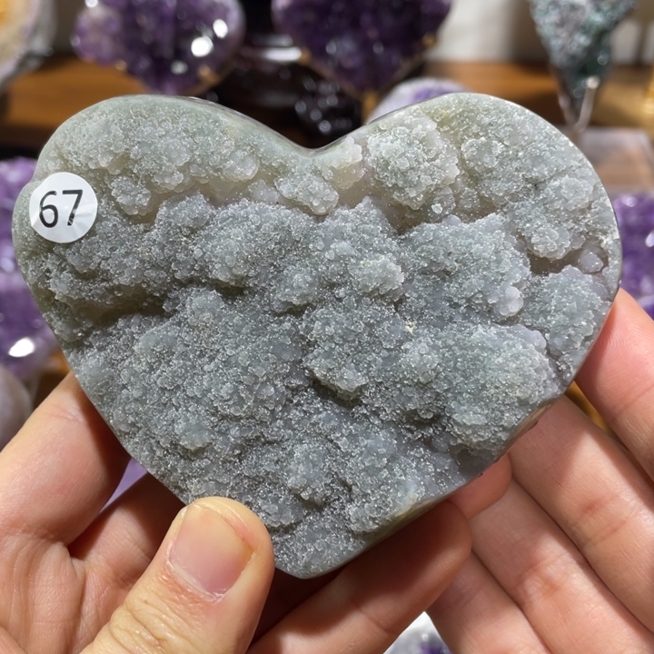 甜***觅紫晶未镶嵌大型摆件（非配饰）