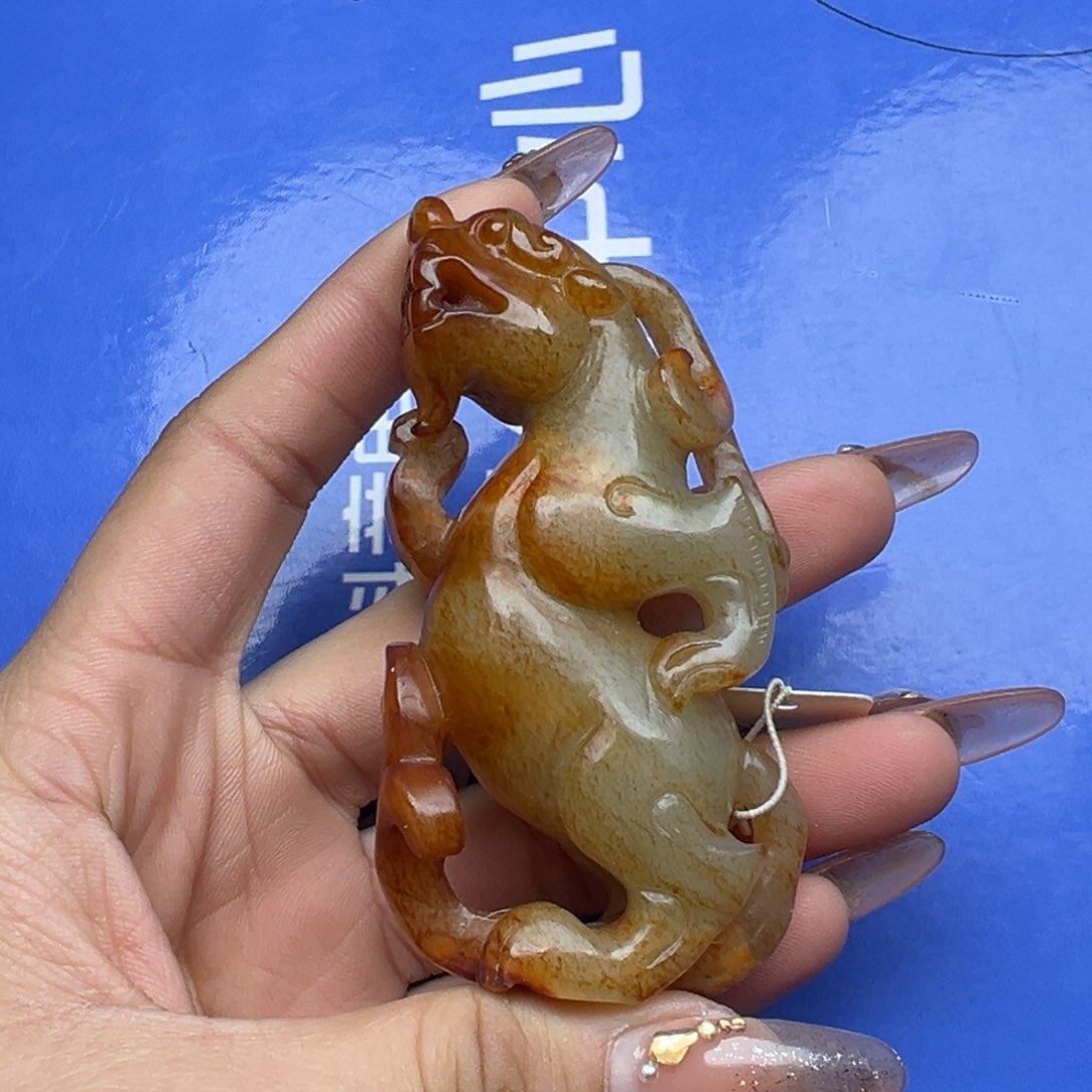 和田玉把件未镶嵌