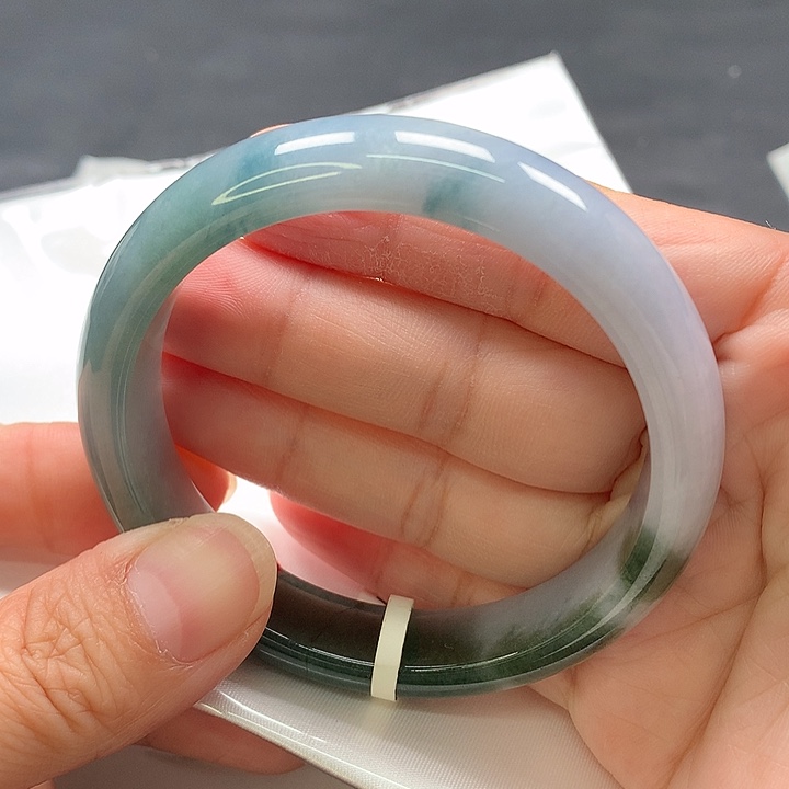 翡翠未镶嵌手镯手镯57