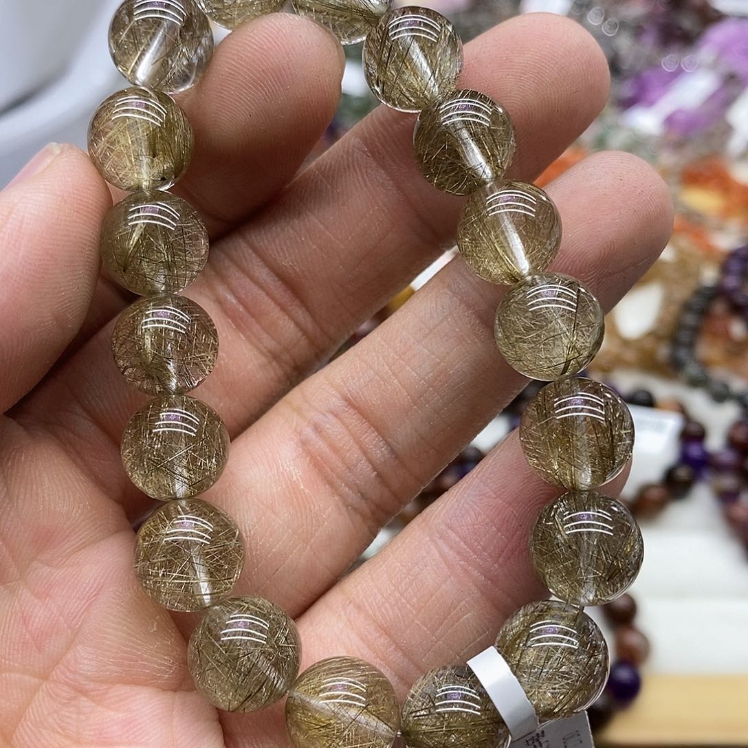 水晶手链未镶嵌天然