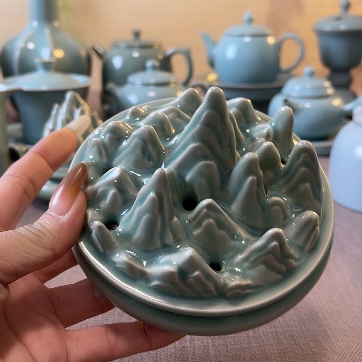 瓷片香炉一一一一一一一