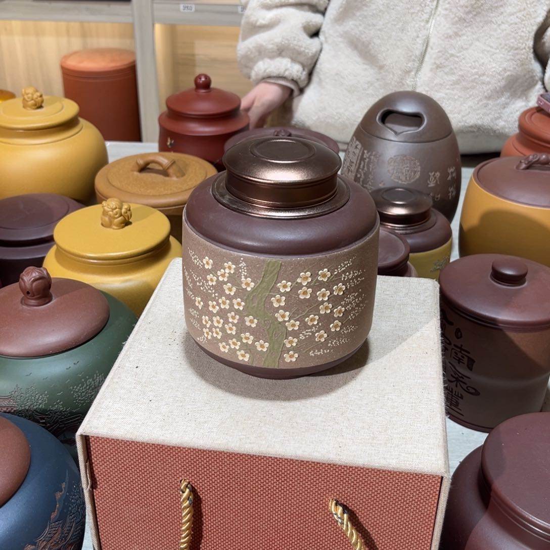 紫砂茶叶罐紫砂的制作