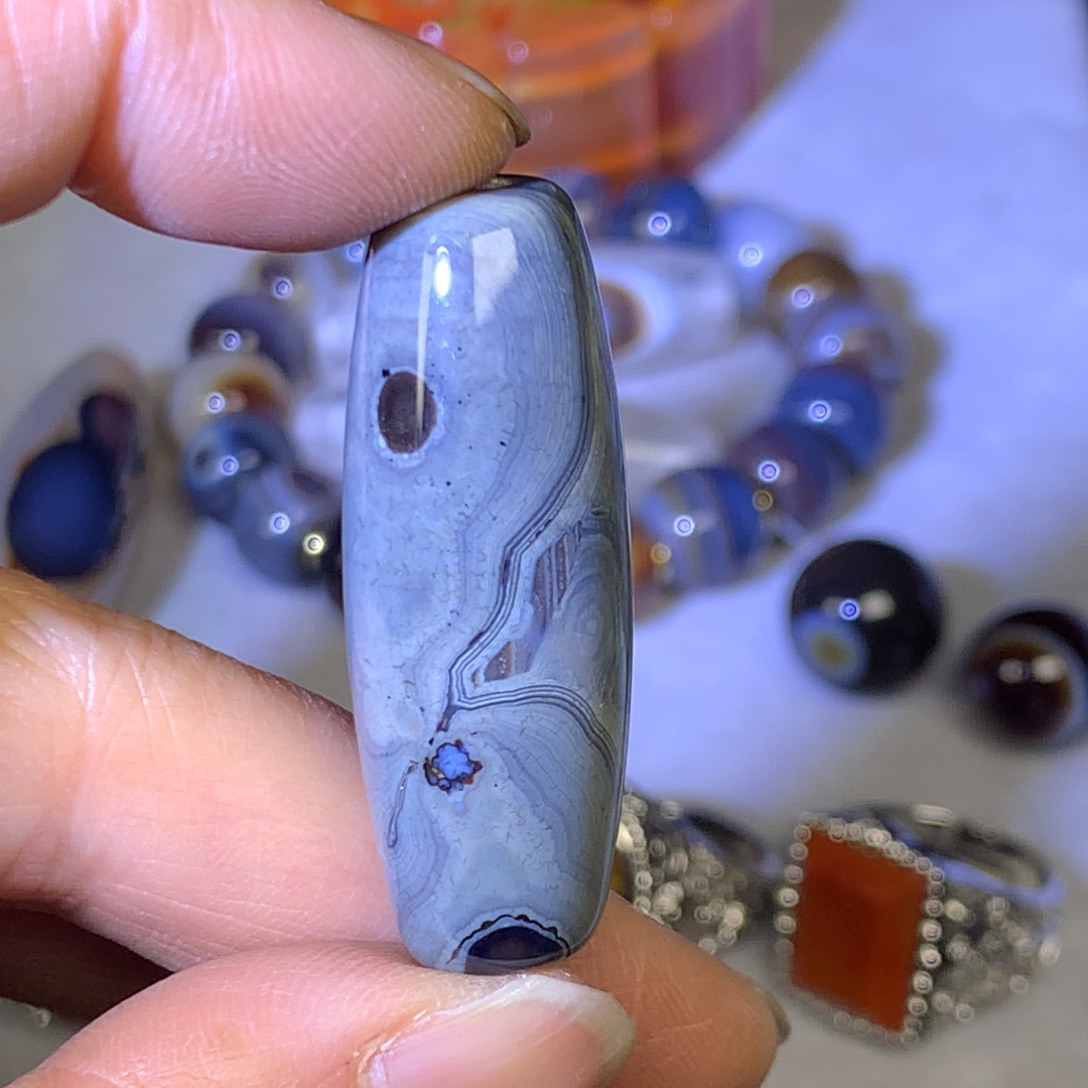 玛瑙/玉髓未镶嵌颈饰