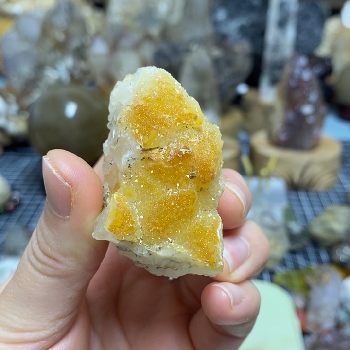 水晶水晶柱未镶嵌