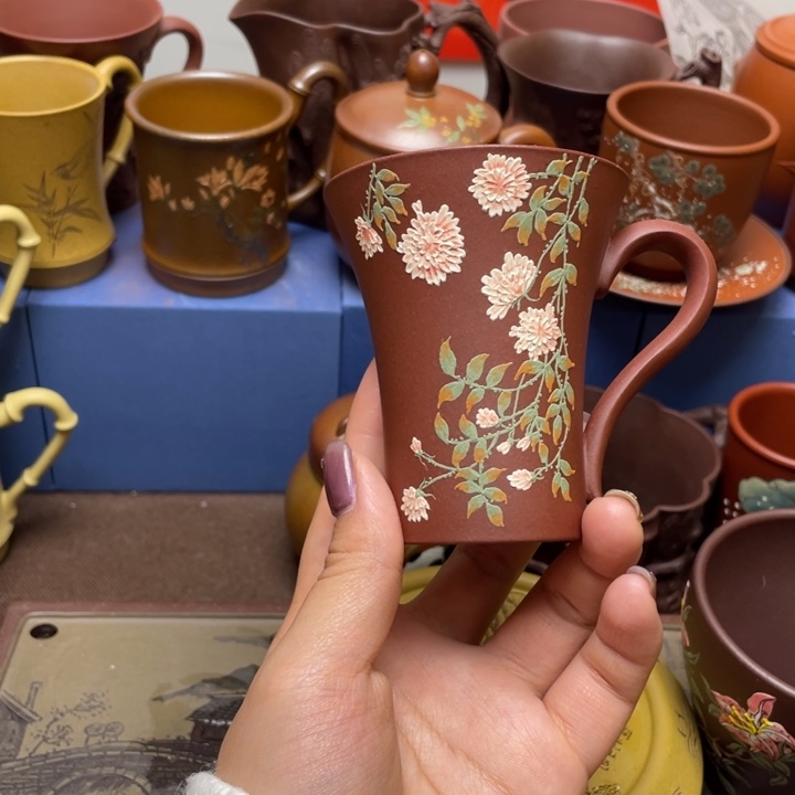 紫砂茶杯紫砂主人杯