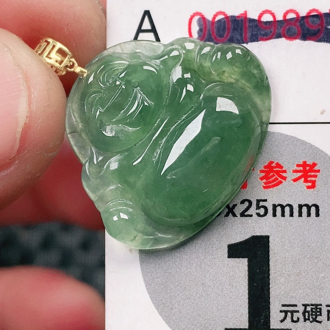 翡翠吊坠(不含链)未镶嵌