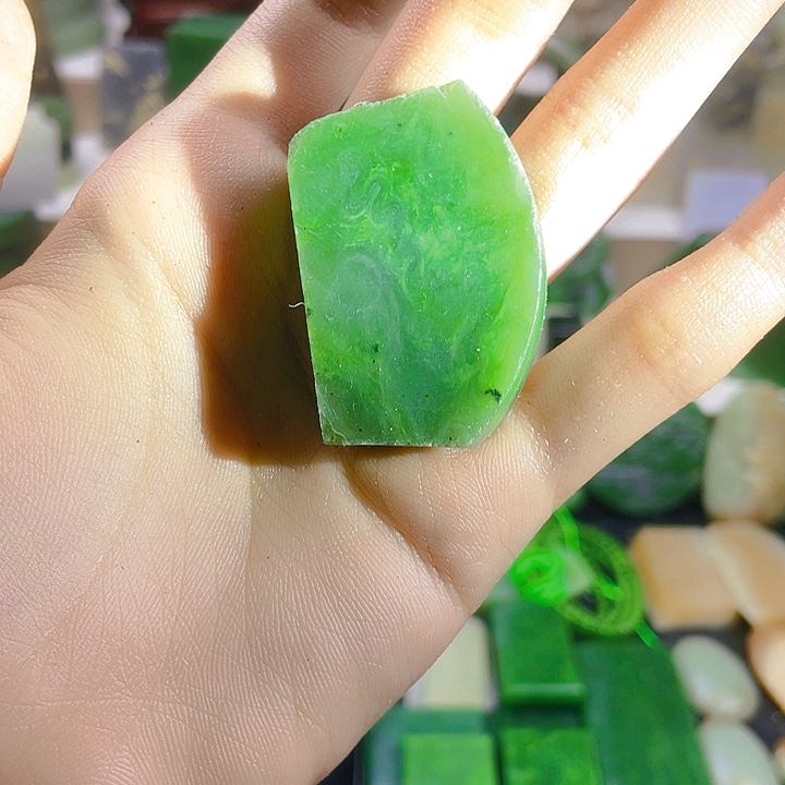 和田玉（碧玉）未镶嵌挂件