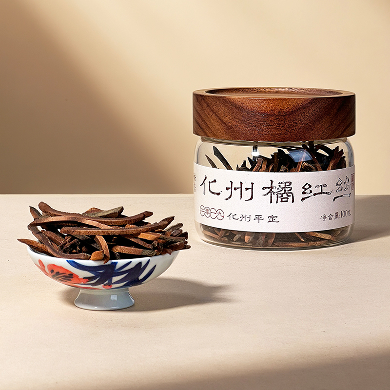 【蜂鸟陈皮茶人家 茶系列】 2019年化州橘红丝100g