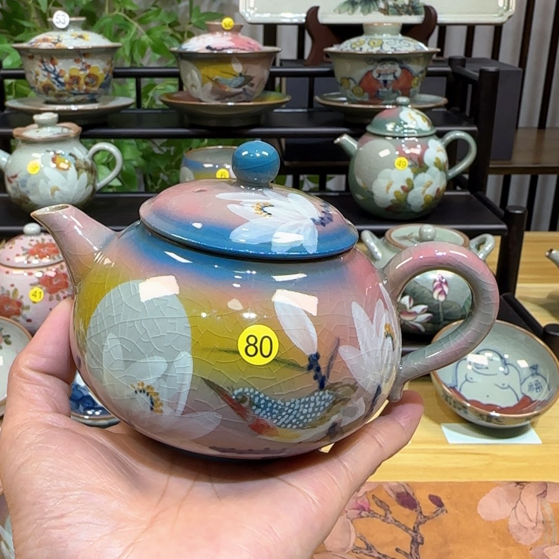 景德镇陶瓷手绘茶具