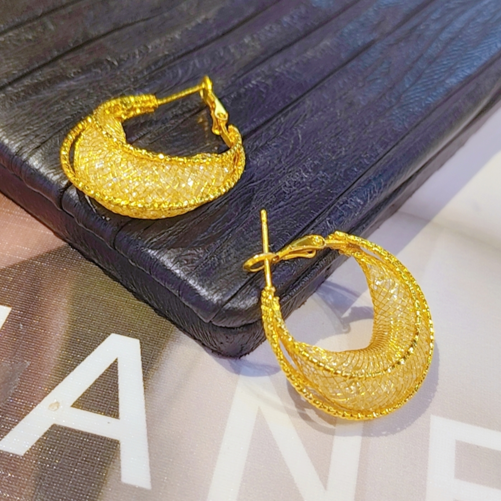 铜合金耳饰 新款耳环019 galka不掉色