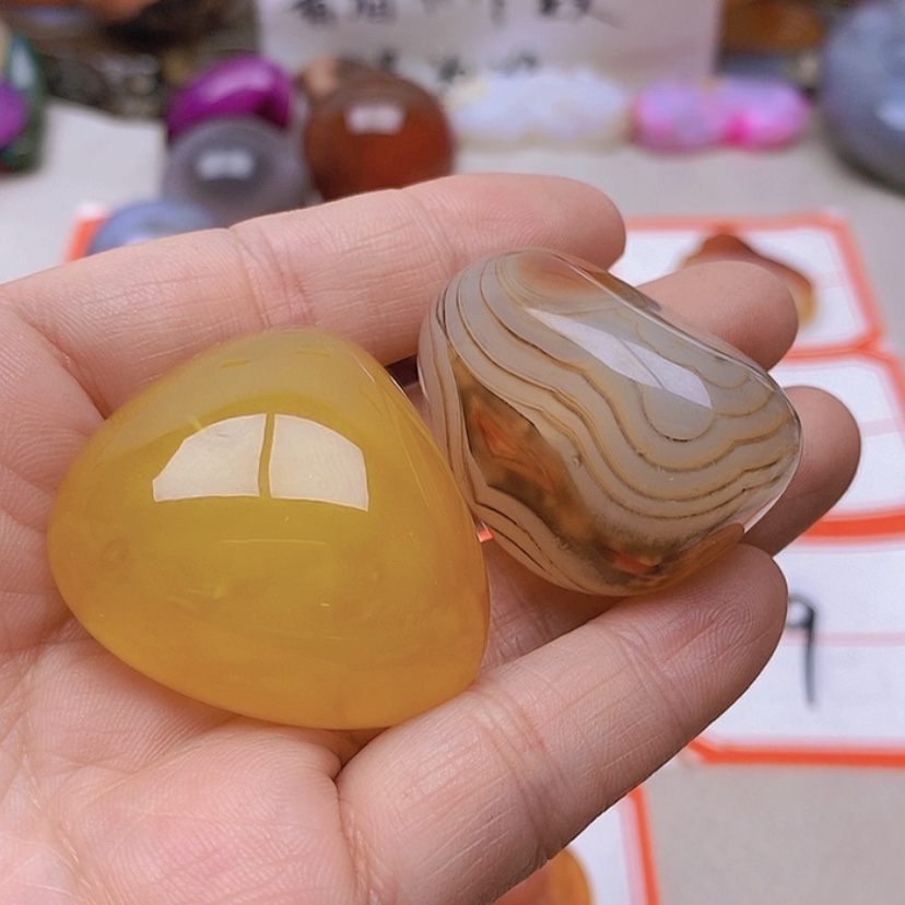 【闪购商品】未镶嵌玛瑙/玉髓珠宝半成品万****8