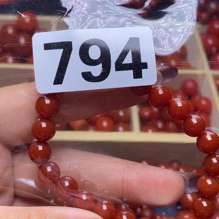 南红玛瑙手链未镶嵌李*喜