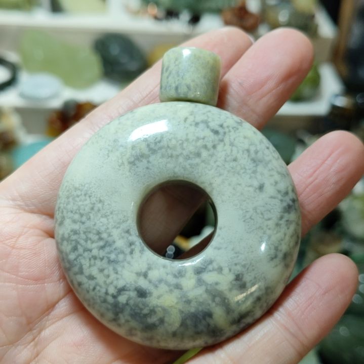 岫玉平安扣未镶嵌