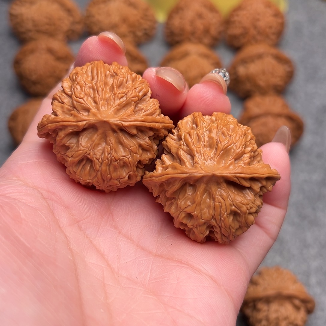 把件文玩核桃精品苹果40+全品