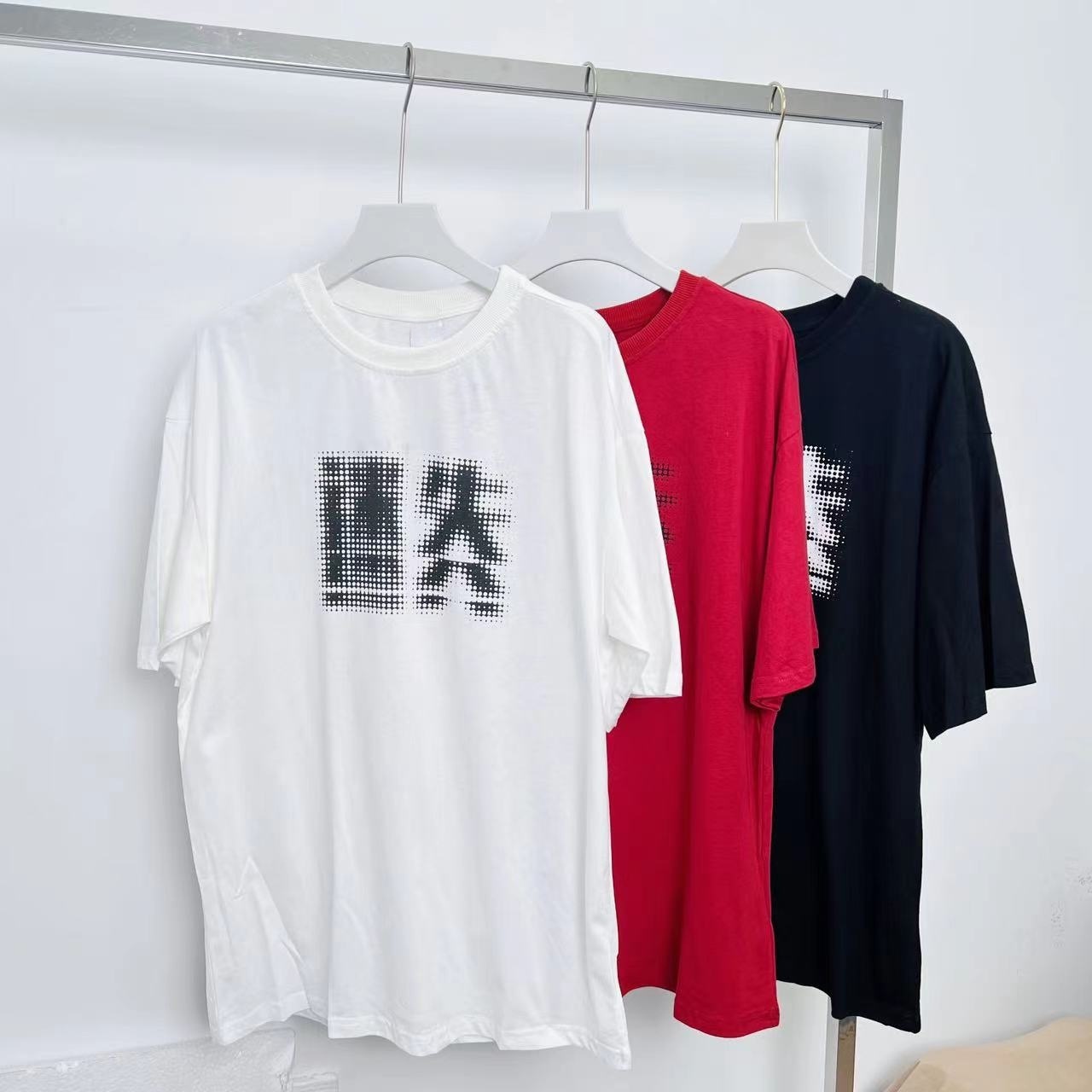 女夏季新款时尚百搭宽松短袖T恤亲子B3238