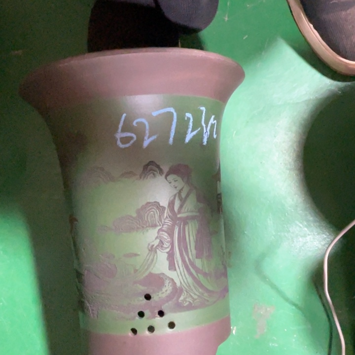 马***燕紫砂花盆微瑕大号