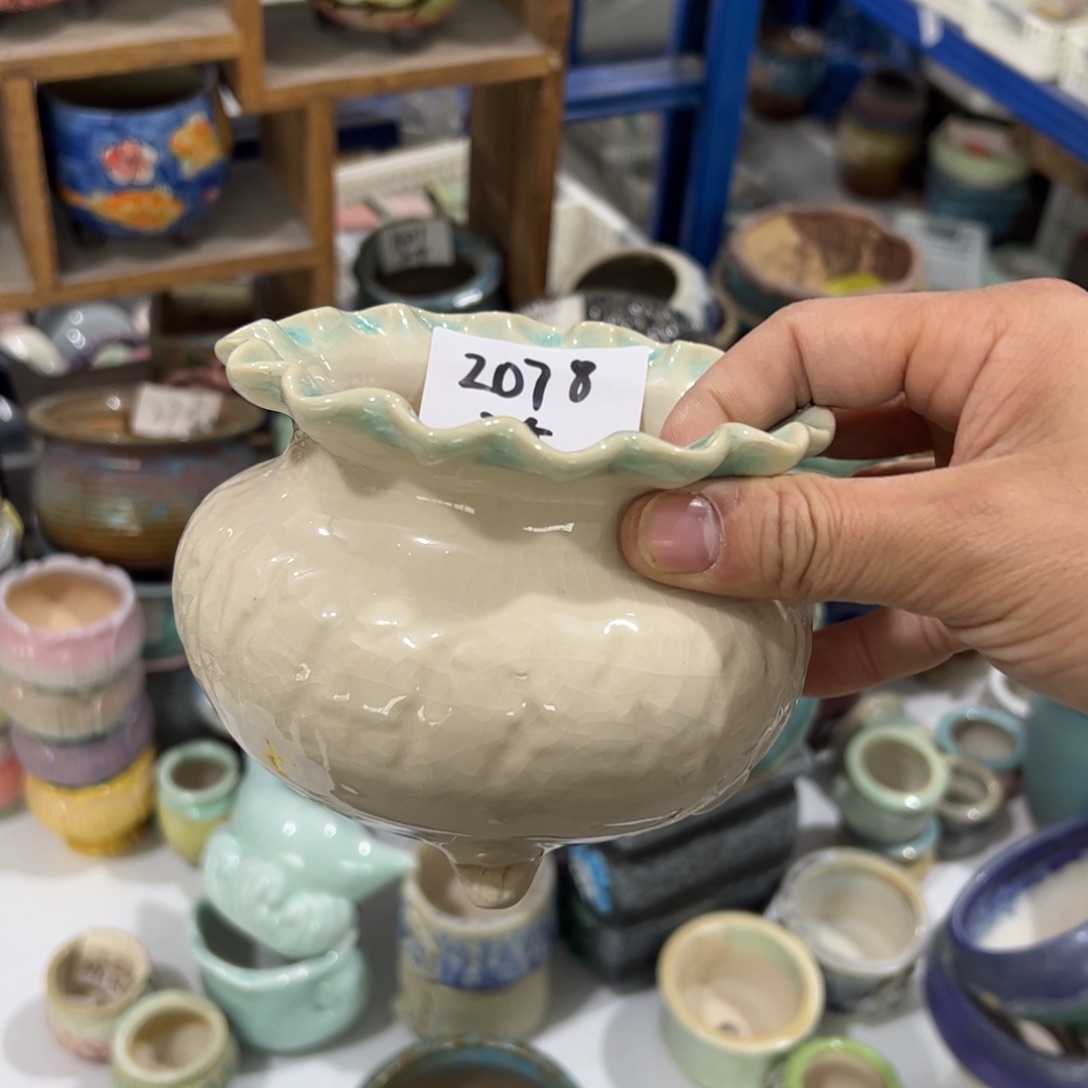 陶瓷陶瓷多肉花盆@@2077