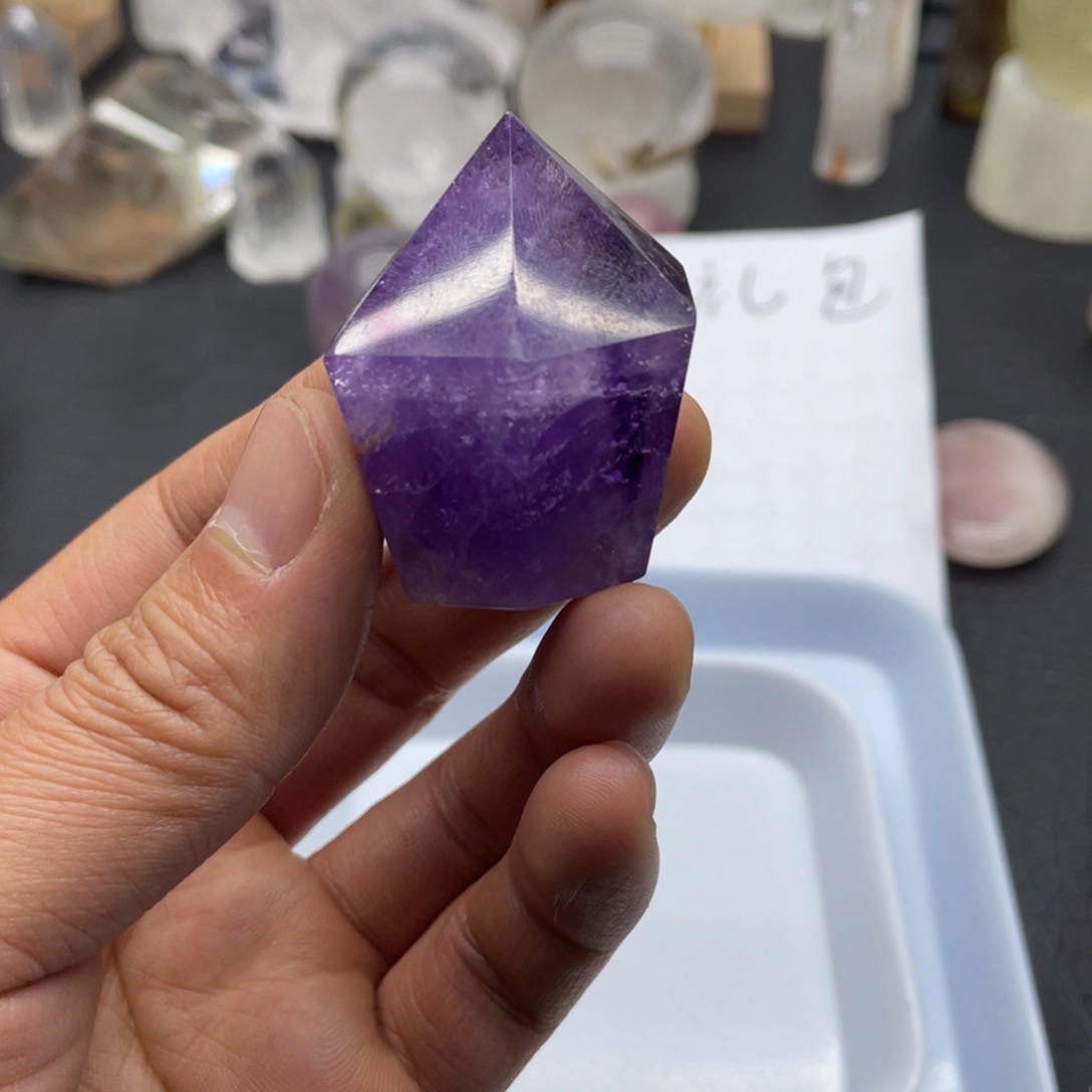 水晶120未镶嵌紫水晶