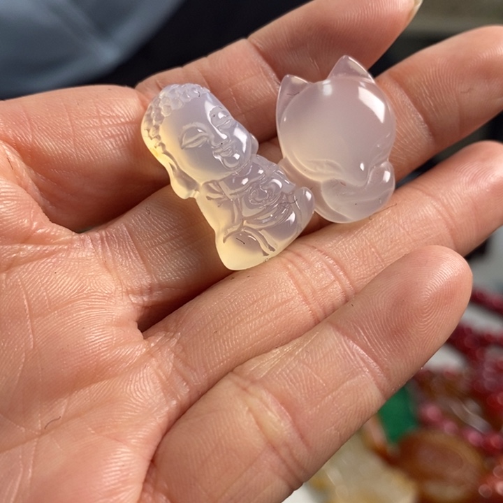 玛瑙/玉髓吊坠(不含链)未镶嵌