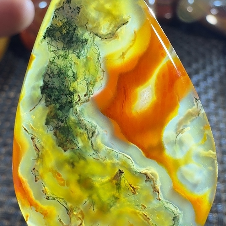 感***恩玛瑙/玉髓未镶嵌颈饰