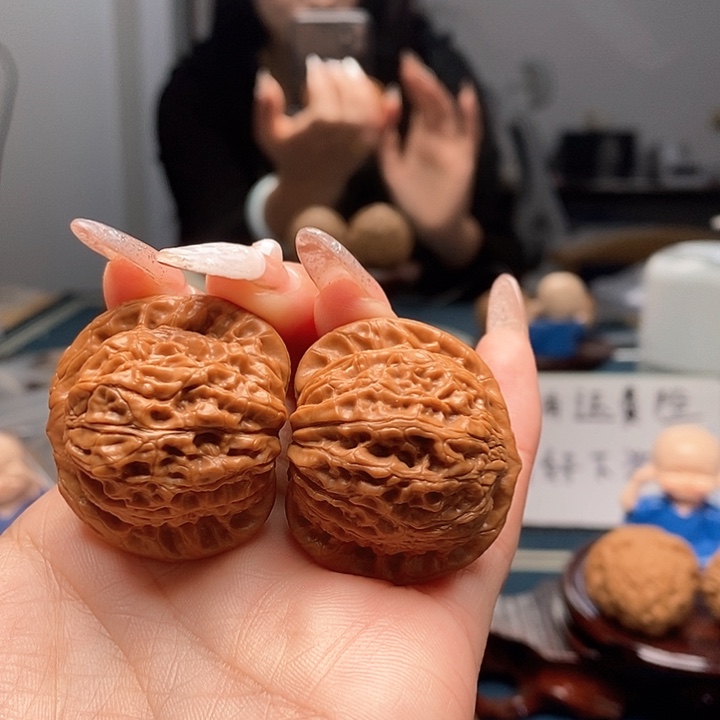 文玩核桃把件乾隆磨37