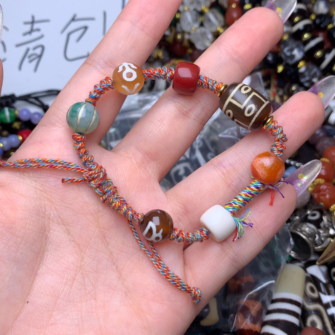 玛瑙/玉髓未镶嵌发一个