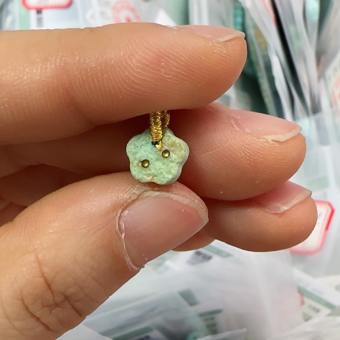 绿松石珠宝半成品未镶嵌